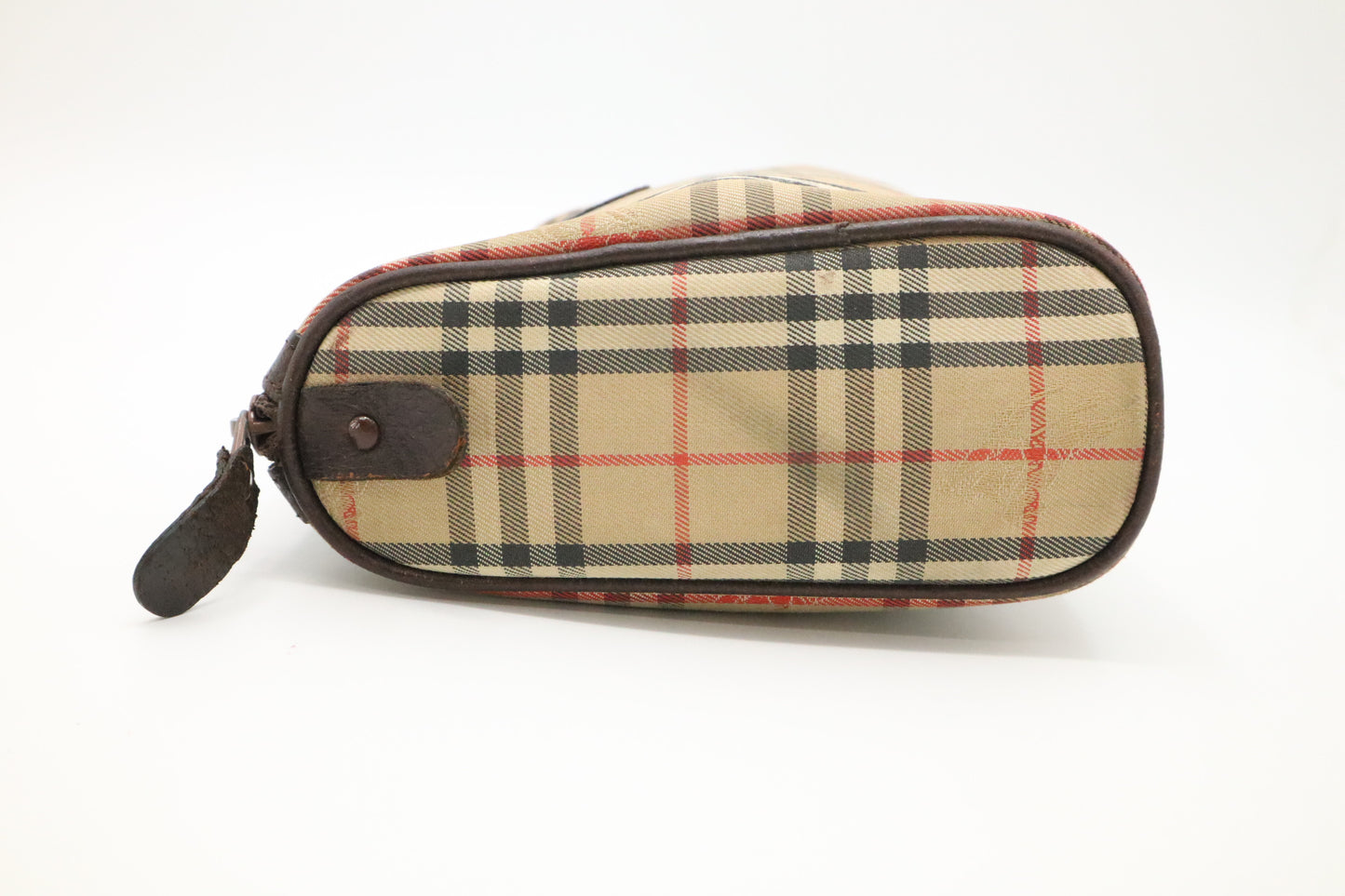 Burberry Clutch in Brown Canvas