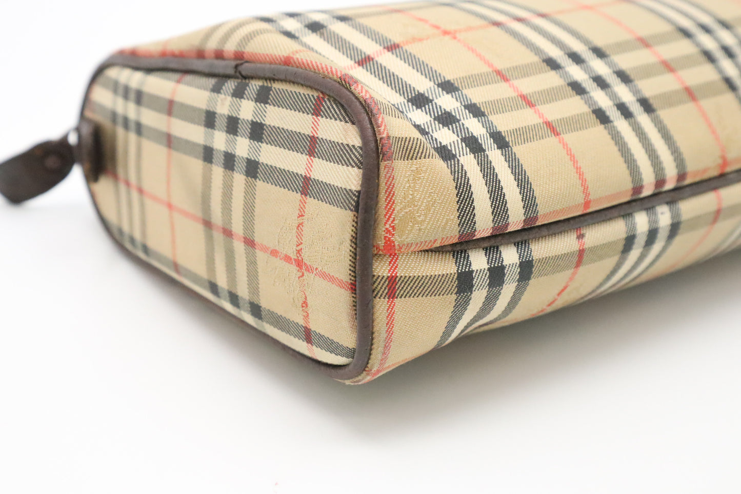 Burberry Clutch in Brown Canvas