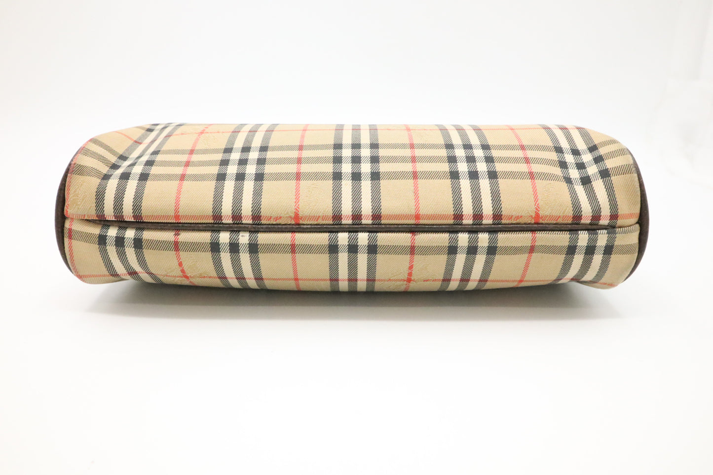 Burberry Clutch in Brown Canvas