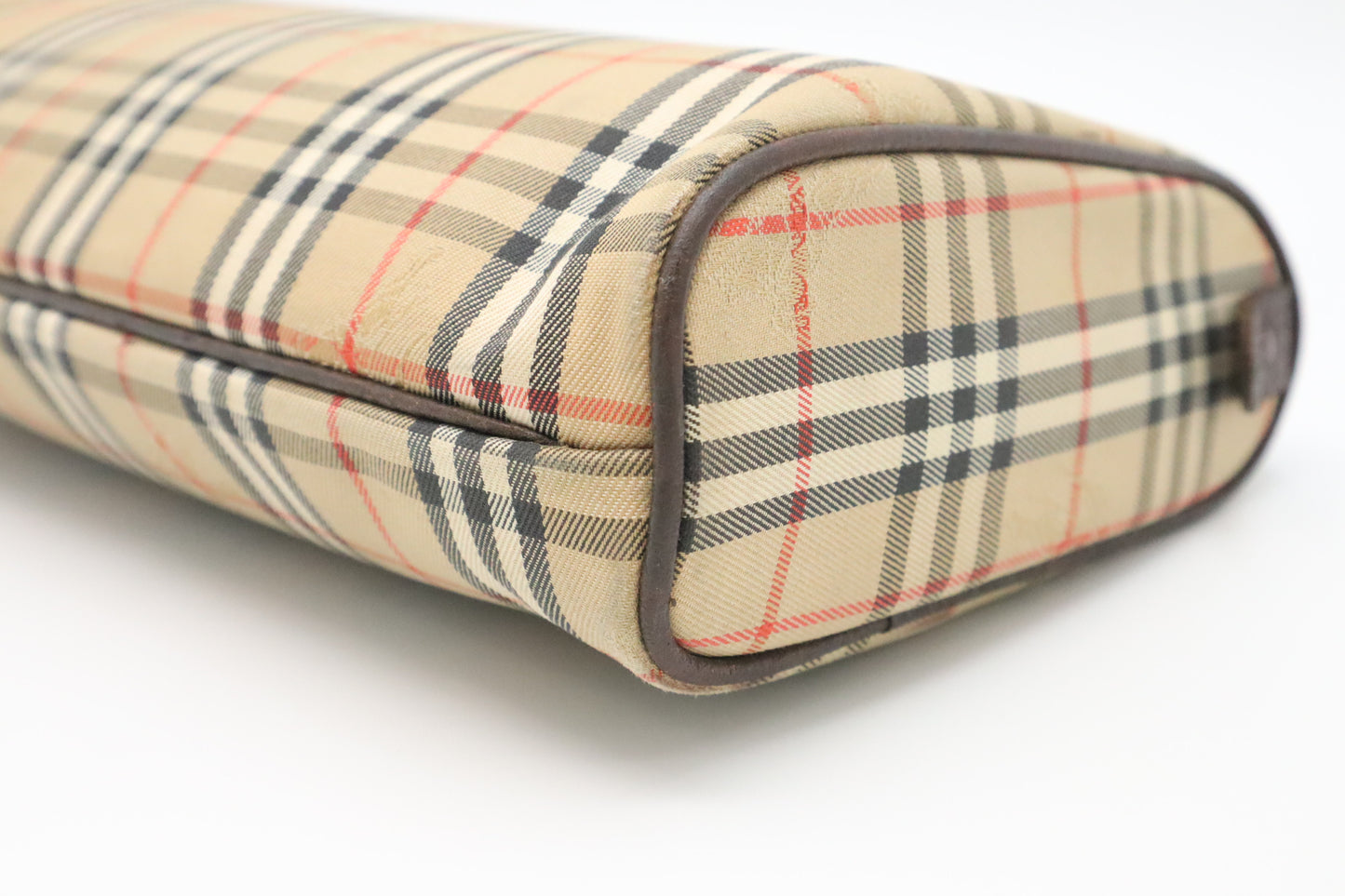 Burberry Clutch in Brown Canvas