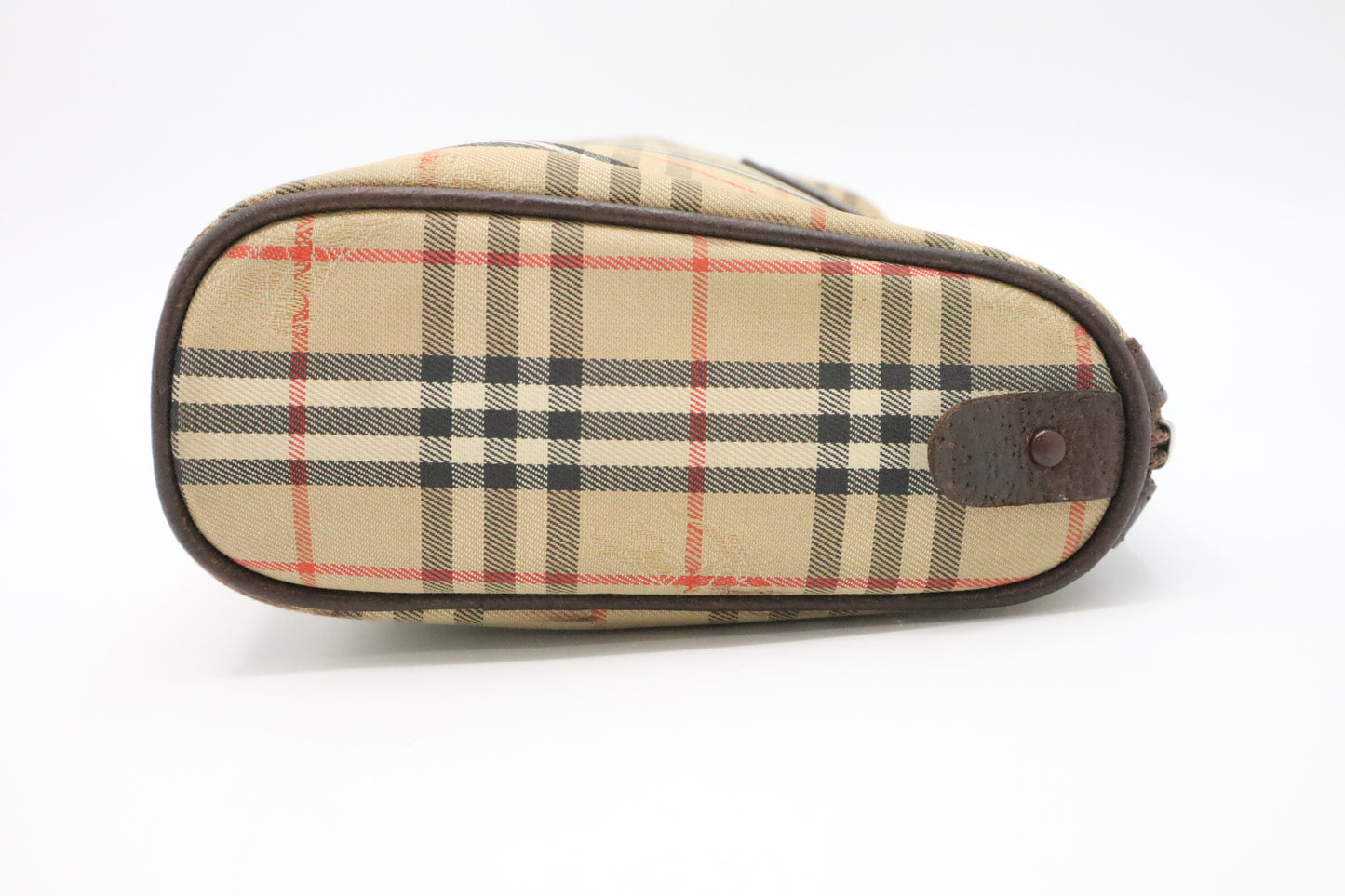 Burberry Clutch in Brown Canvas
