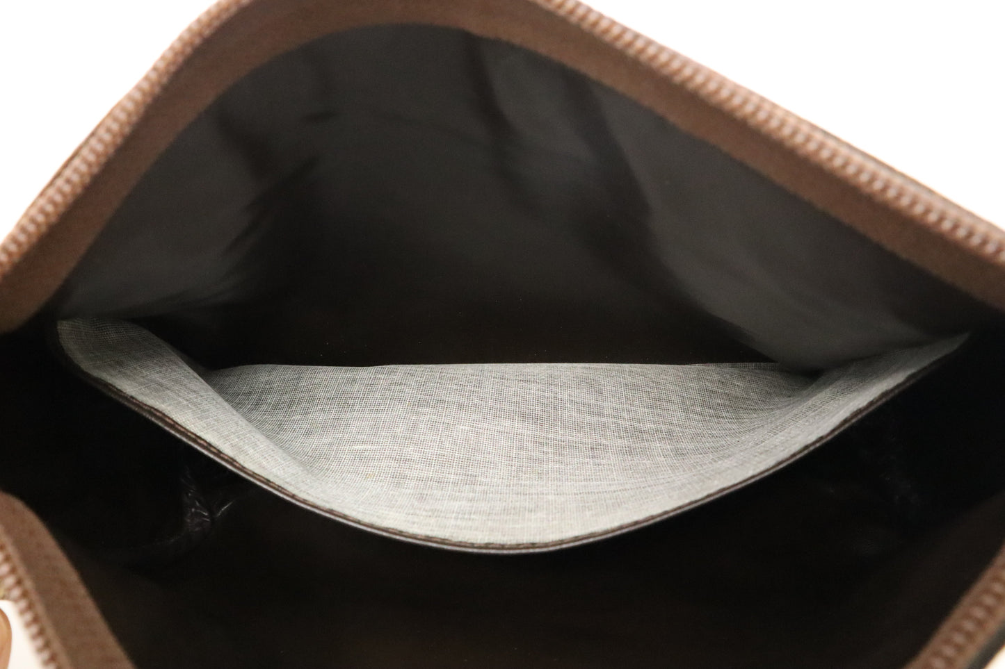 Burberry Clutch in Brown Canvas