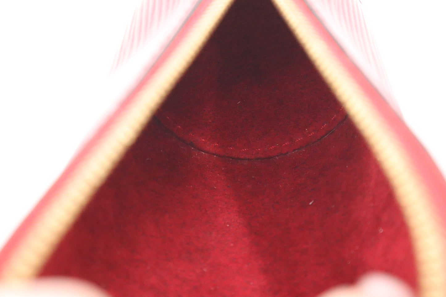 Louis Vuitton Paillon Pouch in Red Epi Leather