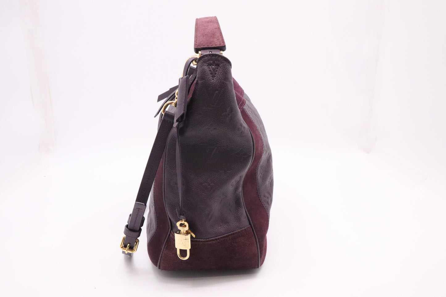 Louis Vuitton Audacieuse in Purple Empreinte Leather