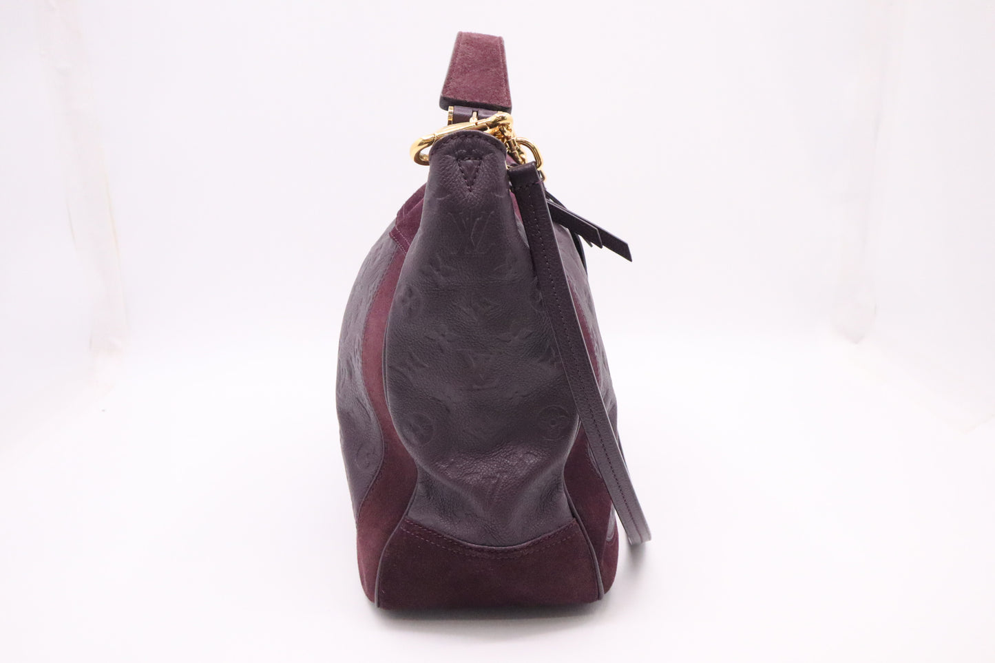 Louis Vuitton Audacieuse in Purple Empreinte Leather