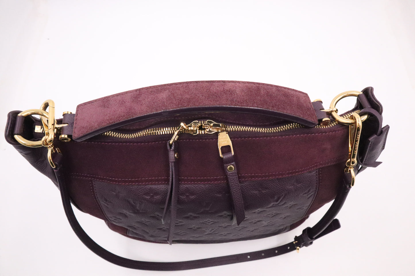 Louis Vuitton Audacieuse in Purple Empreinte Leather