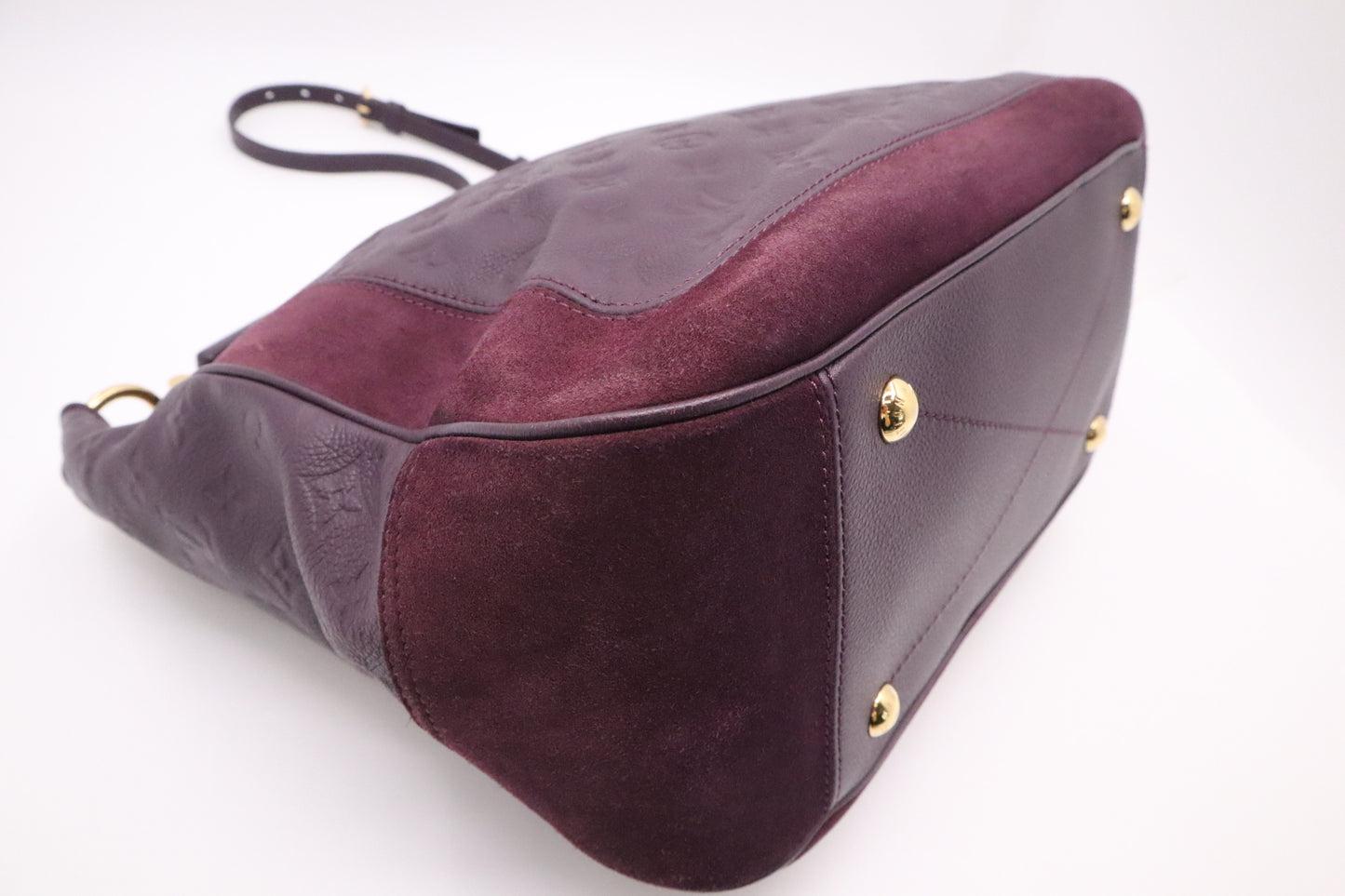 Louis Vuitton Audacieuse in Purple Empreinte Leather