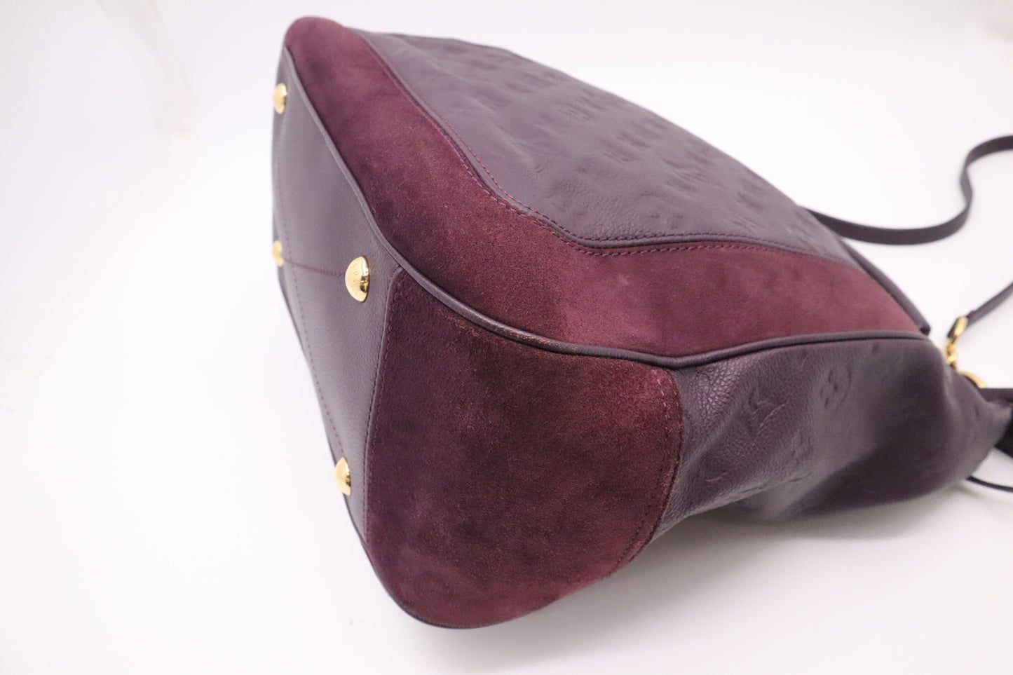 Louis Vuitton Audacieuse in Purple Empreinte Leather