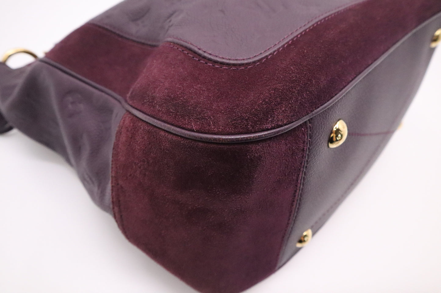 Louis Vuitton Audacieuse in Purple Empreinte Leather