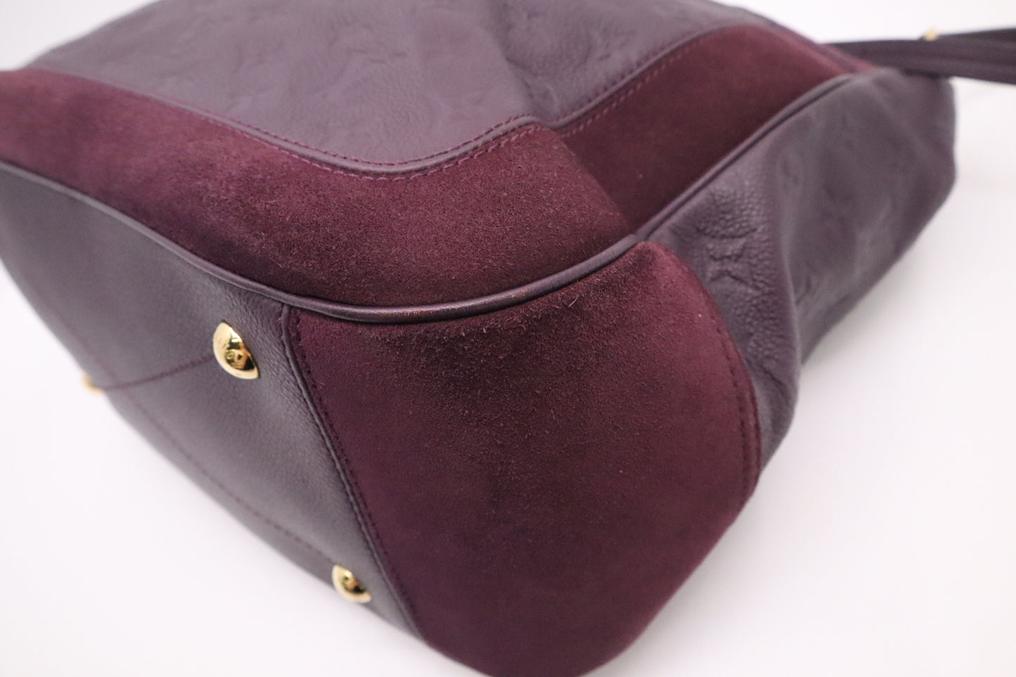 Louis Vuitton Audacieuse in Purple Empreinte Leather