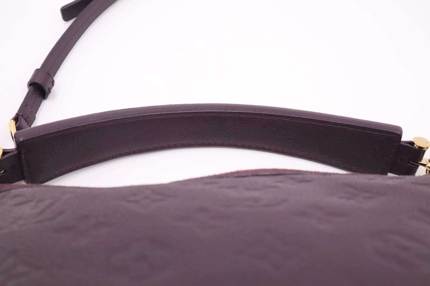 Louis Vuitton Audacieuse in Purple Empreinte Leather