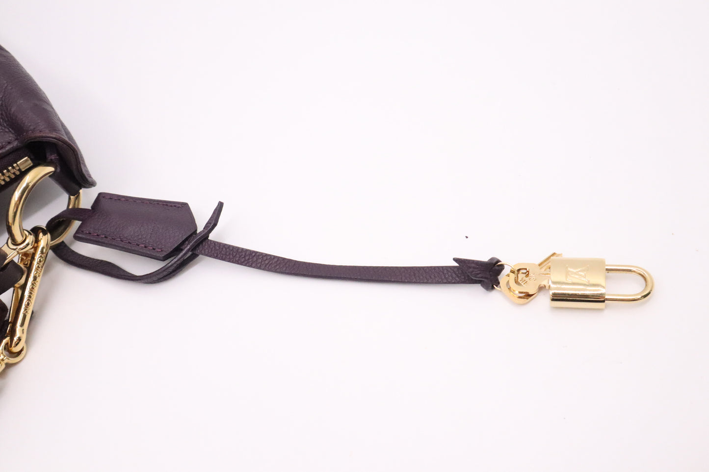 Louis Vuitton Audacieuse in Purple Empreinte Leather