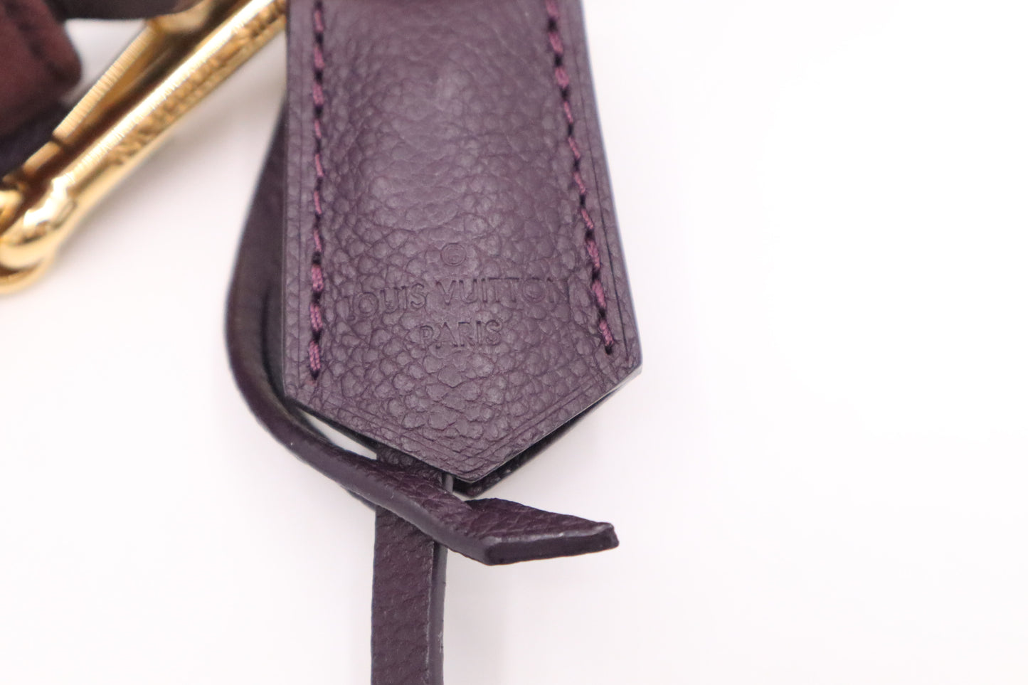 Louis Vuitton Audacieuse in Purple Empreinte Leather