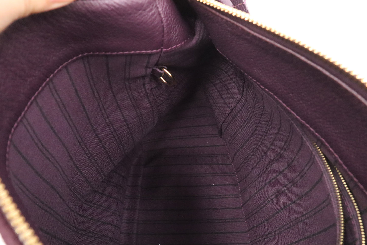Louis Vuitton Audacieuse in Purple Empreinte Leather