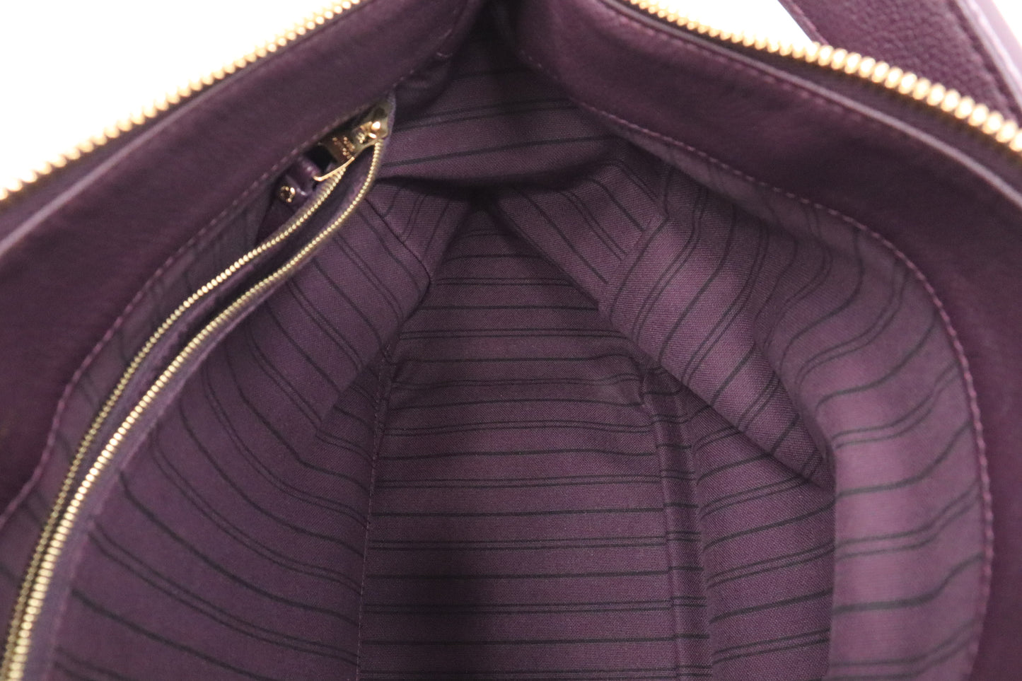 Louis Vuitton Audacieuse in Purple Empreinte Leather