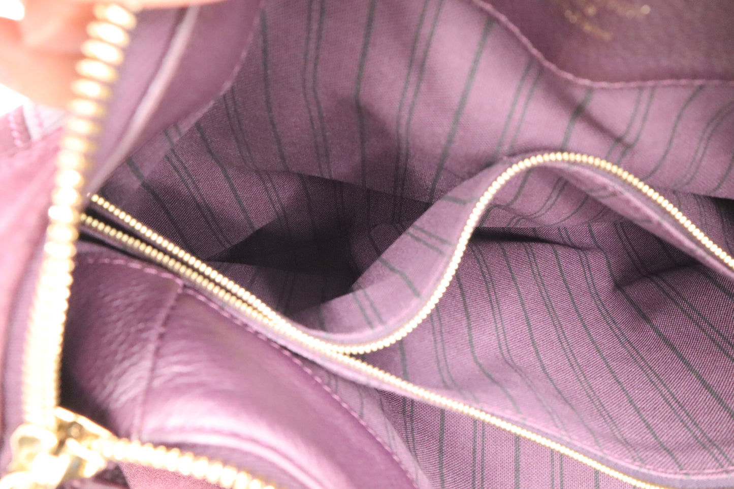 Louis Vuitton Audacieuse in Purple Empreinte Leather