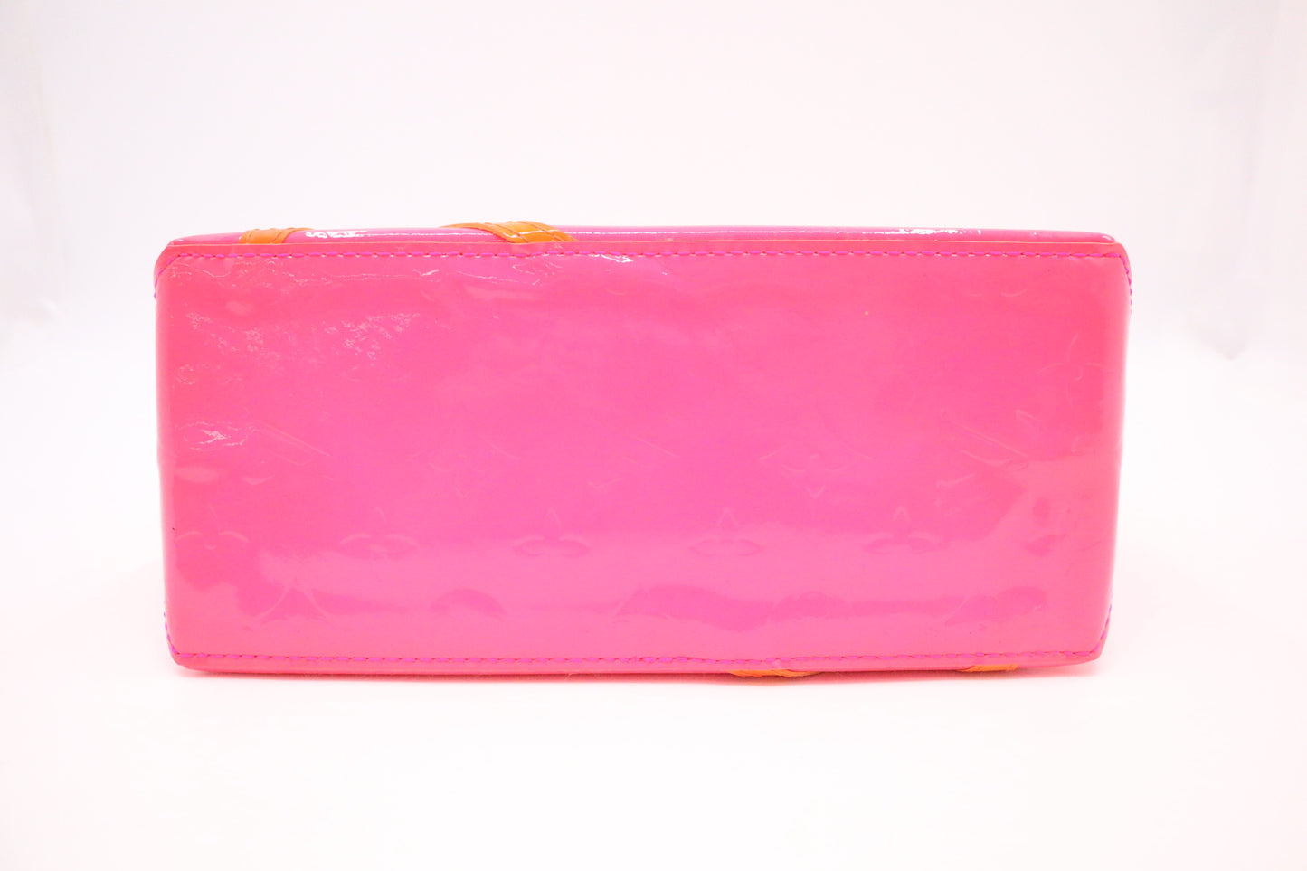Louis Vuitton x Robert Wilson Reade PM in Pink & Orange Vernis Leather