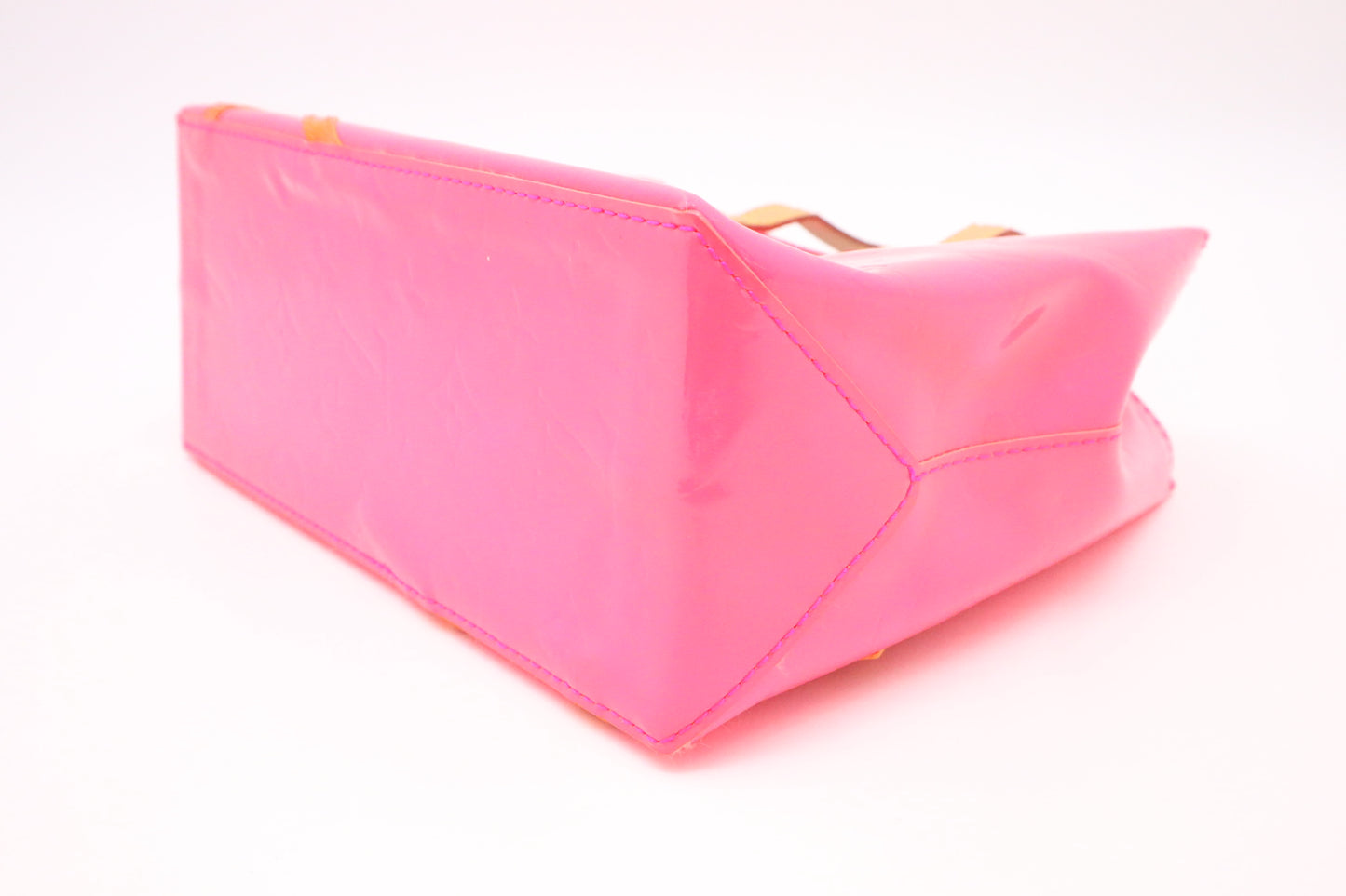 Louis Vuitton x Robert Wilson Reade PM in Pink & Orange Vernis Leather