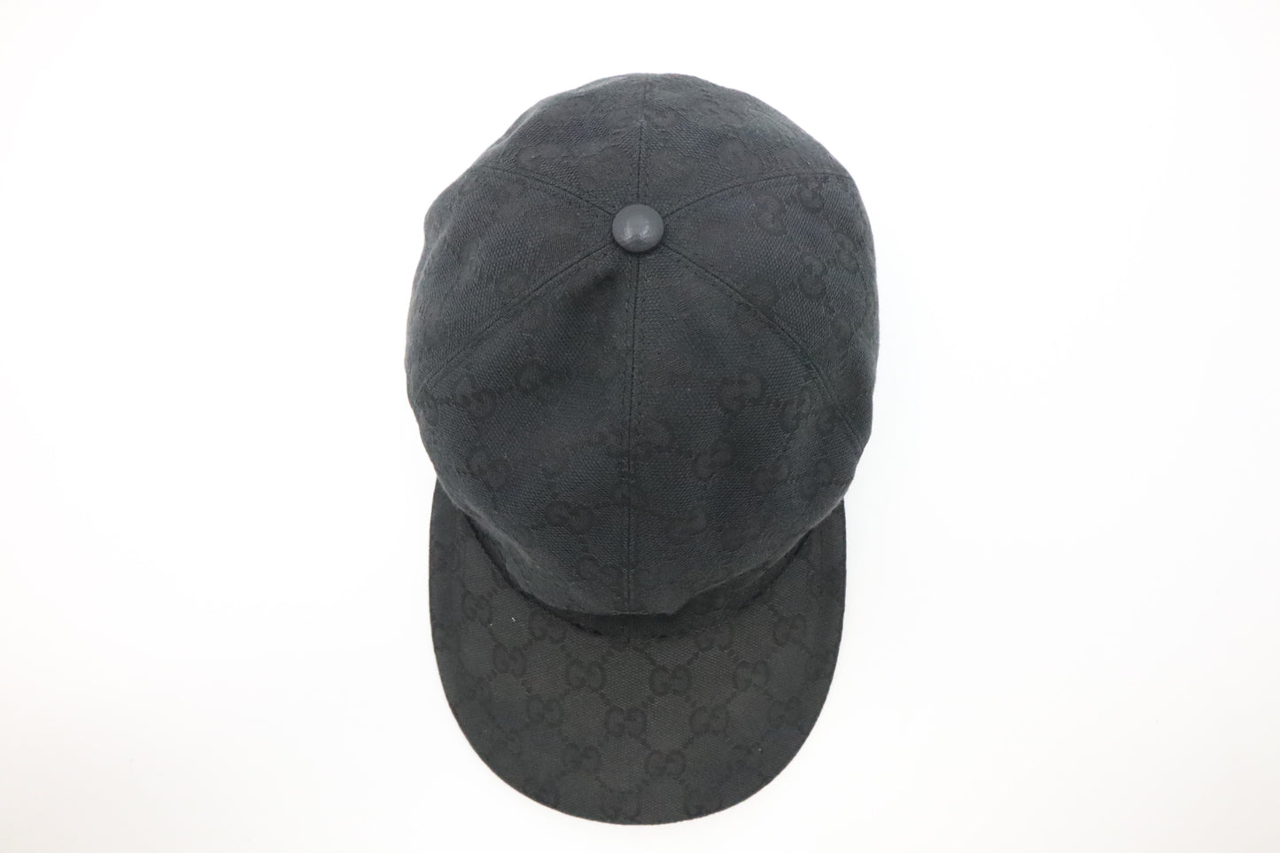 Gucci Cap in Black GG Canvas
