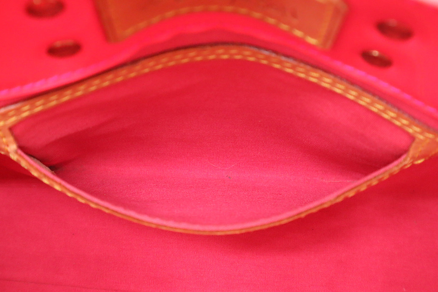 Louis Vuitton x Robert Wilson Reade PM in Pink & Orange Vernis Leather
