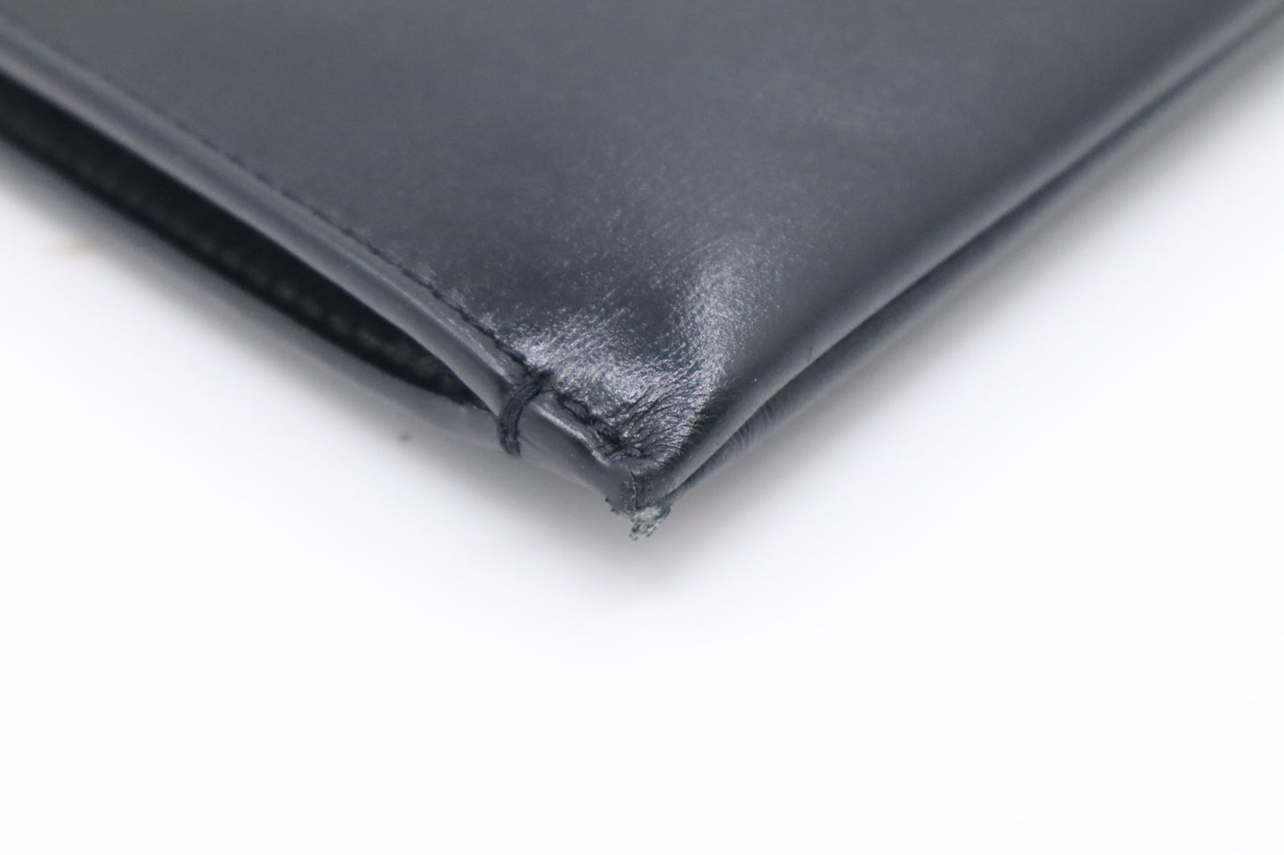 YSL Saint Laurent Clutch in Black Leather