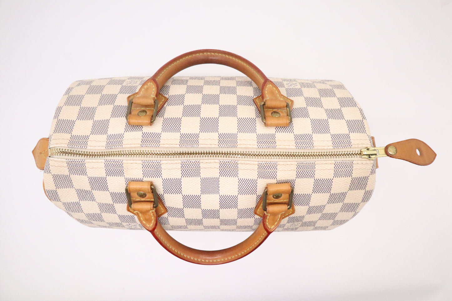 Louis Vuitton Speedy 30 in Damier Azur Canvas