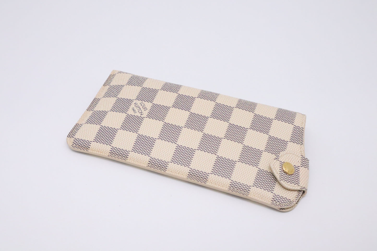Louis Vuitton Glasses Case in Damier Azur Canvas