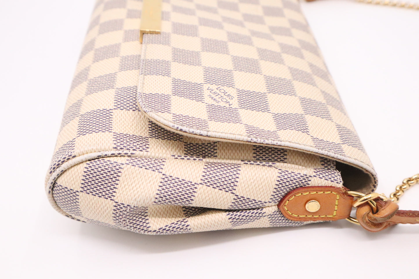 Louis Vuitton Favorite MM in Damier Azur Canvas