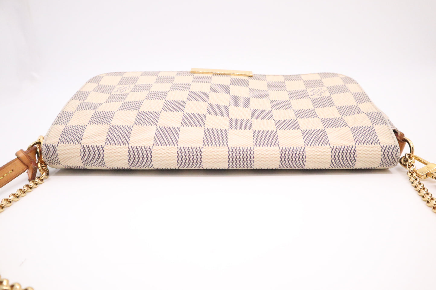Louis Vuitton Favorite MM in Damier Azur Canvas