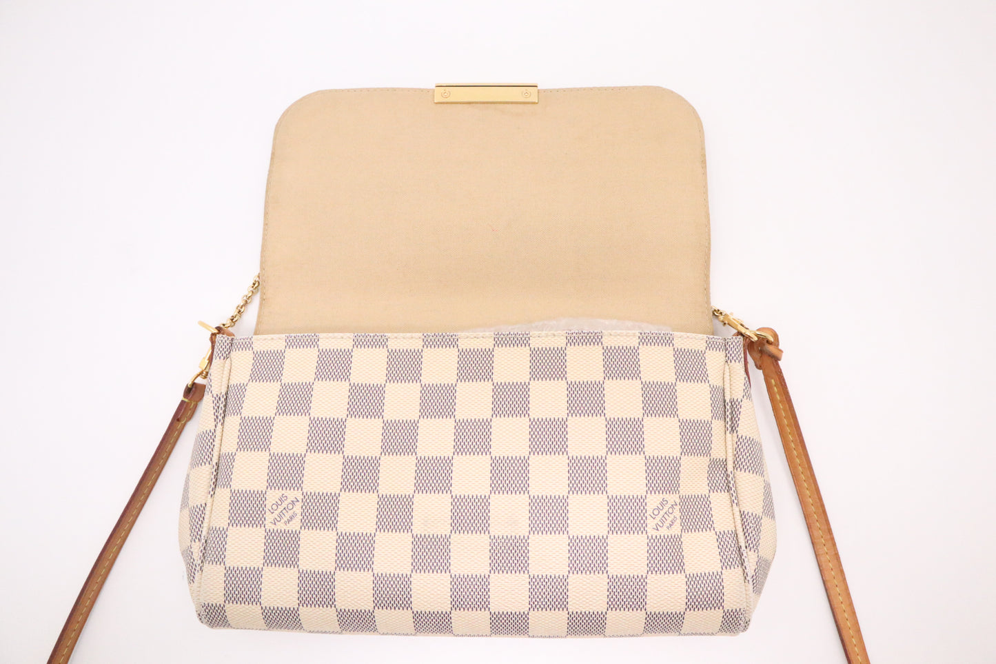 Louis Vuitton Favorite MM in Damier Azur Canvas
