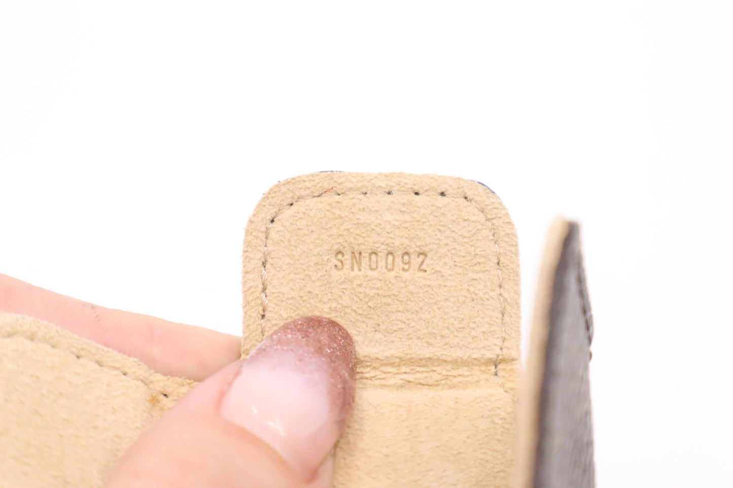 Louis Vuitton Necklace Case in Mini Monogram Canvas