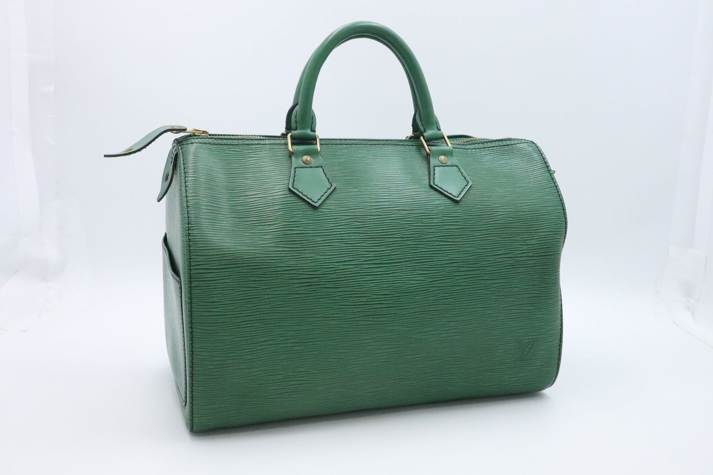 Louis Vuitton Speedy 30 in Green Epi Leather