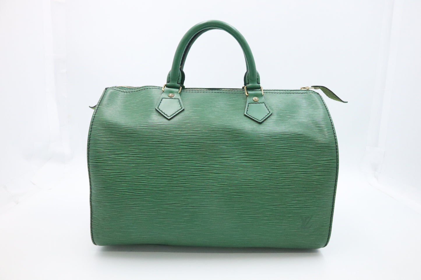 Louis Vuitton Speedy 30 in Green Epi Leather
