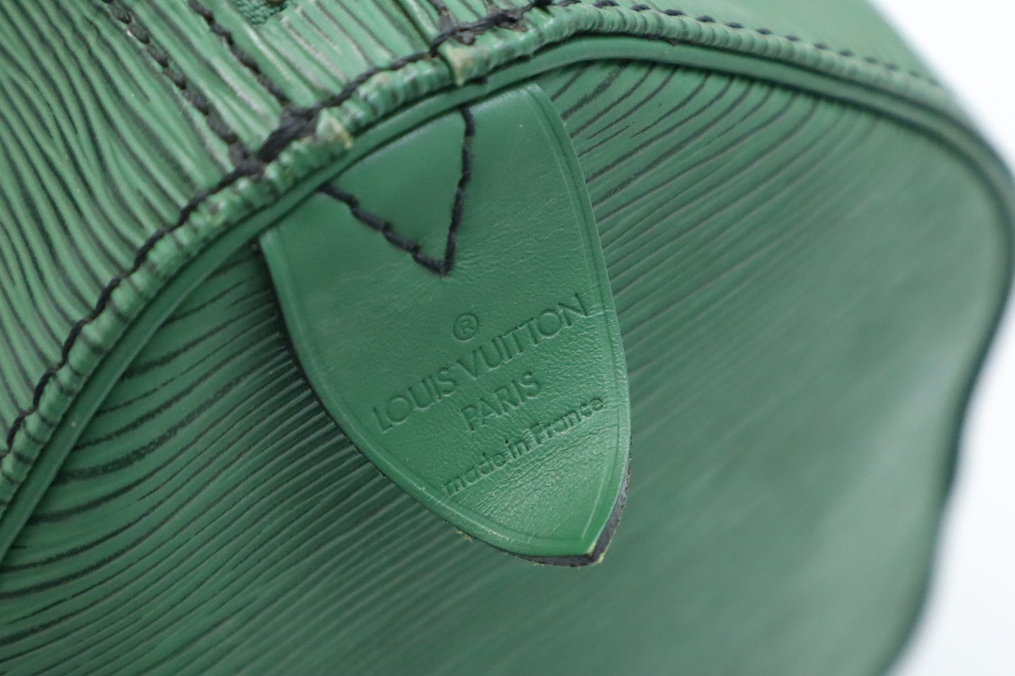 Louis Vuitton Speedy 30 in Green Epi Leather