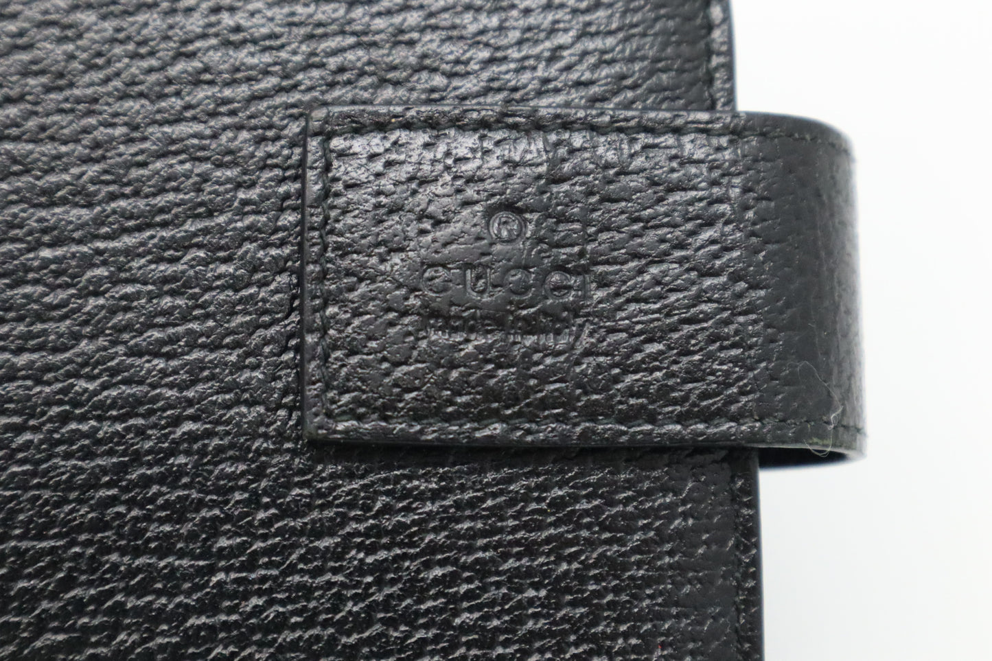 Gucci Agenda in Black Leather