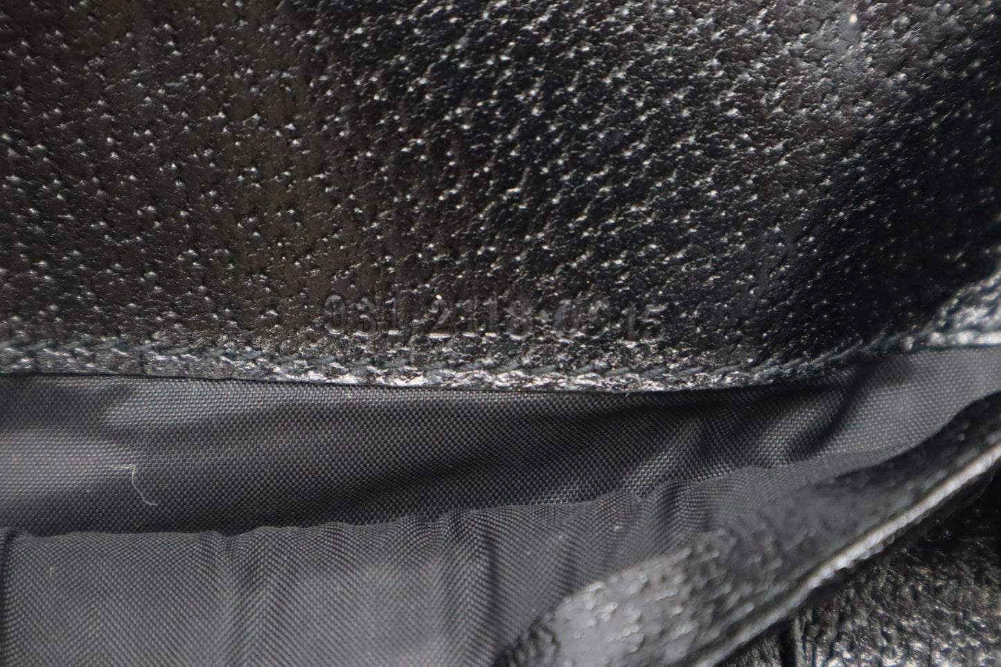 Gucci Agenda in Black Leather