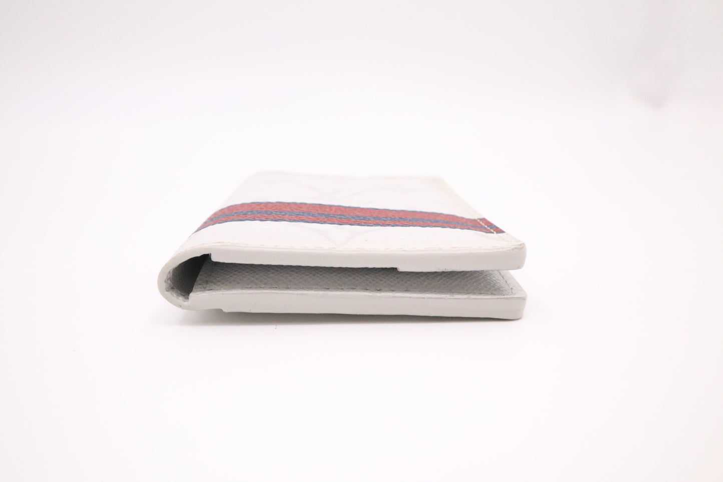 Louis Vuitton Card Case in White Monogram Canvas