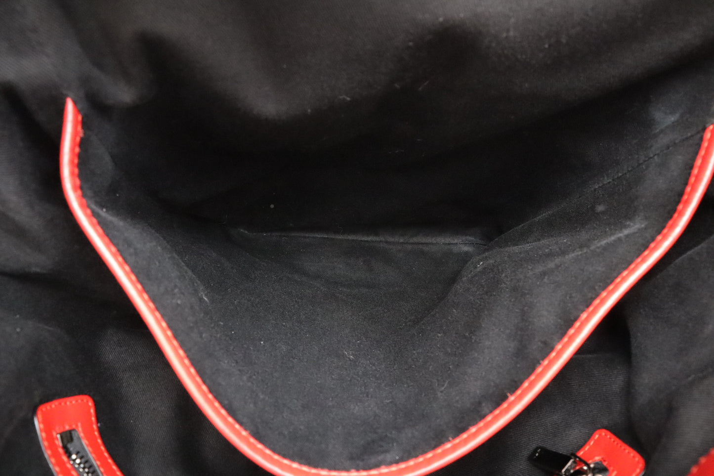 Louboutin Backpack in Black Studded Leather