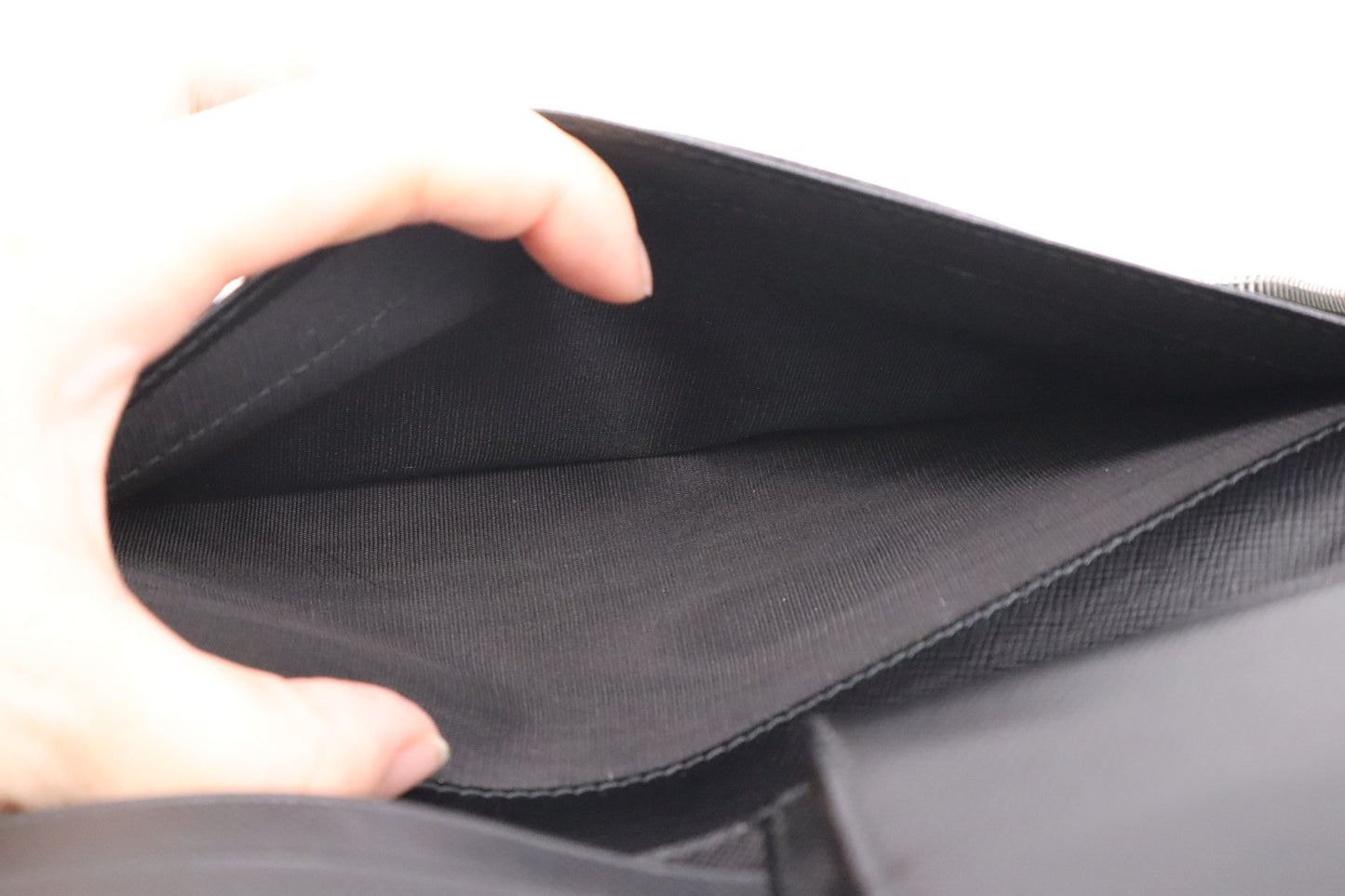 Prada Dragon Long Zippy Wallet in Dark Camouflage Nylon