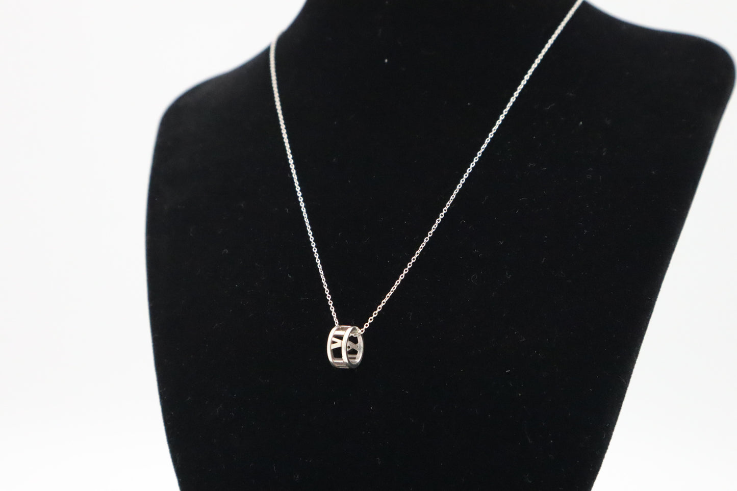 Tiffany & Co. Atlas Ring Necklace in Sterling Silver