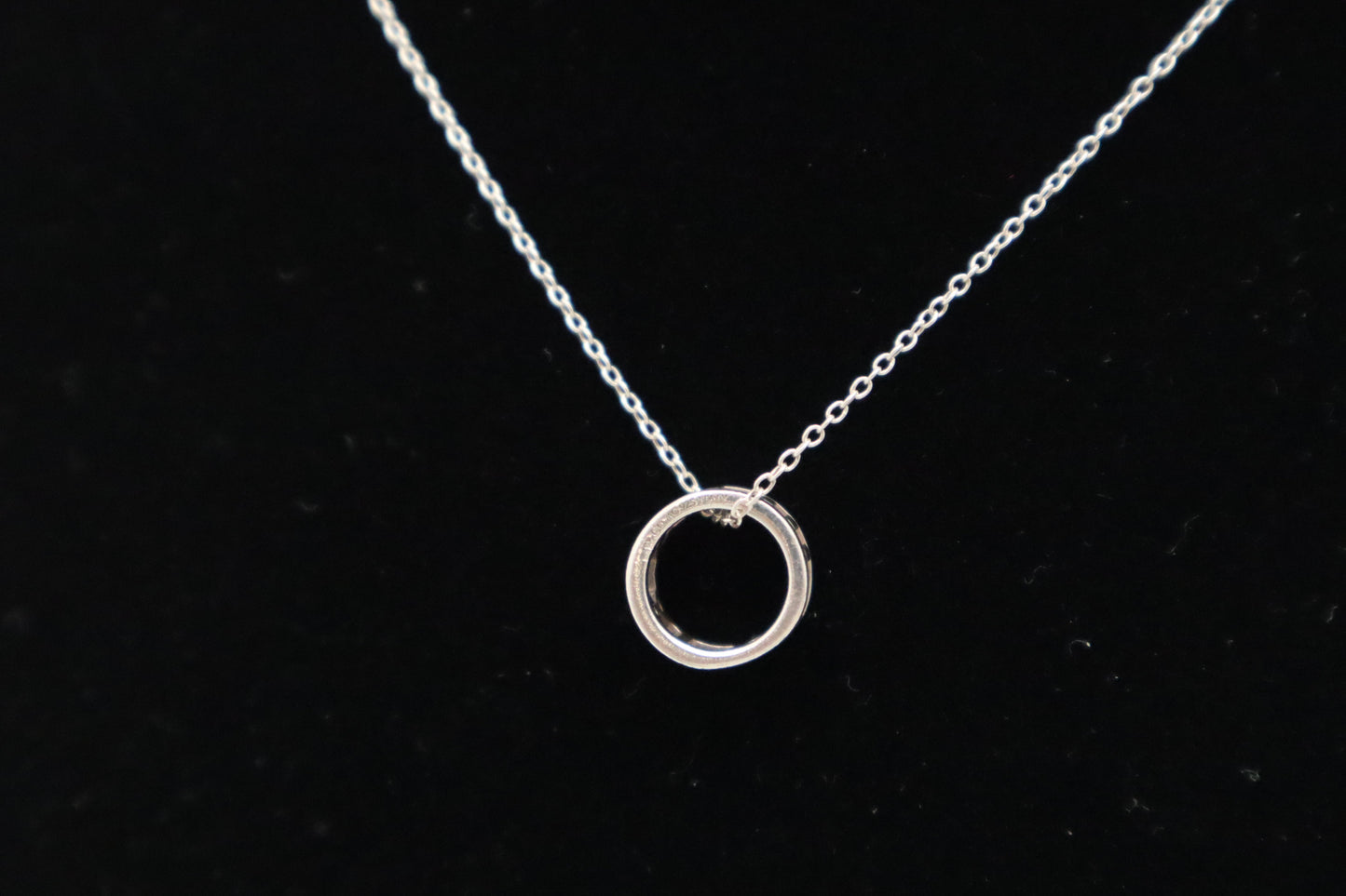 Tiffany & Co. Atlas Ring Necklace in Sterling Silver