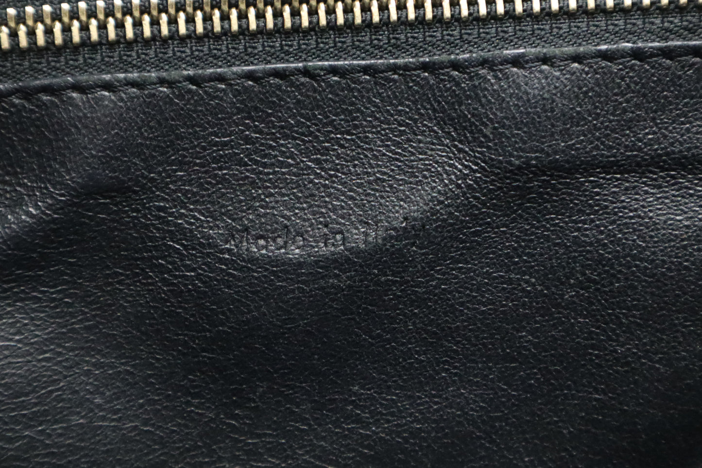 Celine Mini Luggage in Black Leather