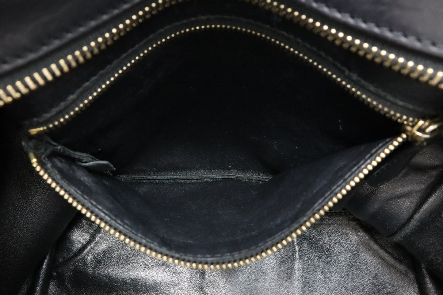 Celine Mini Luggage in Black Leather