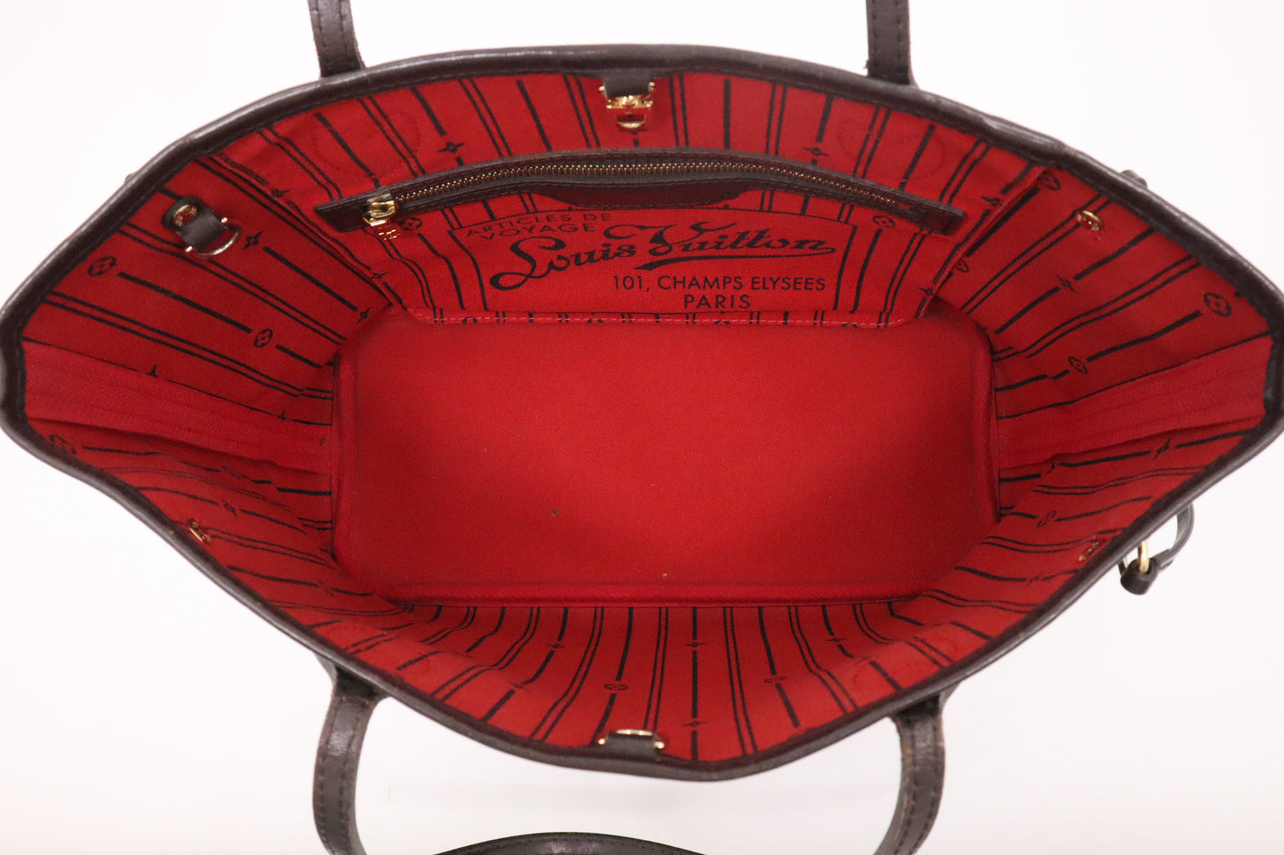 Louis Vuitton Neverfull PM in Damier Ebene Canvas