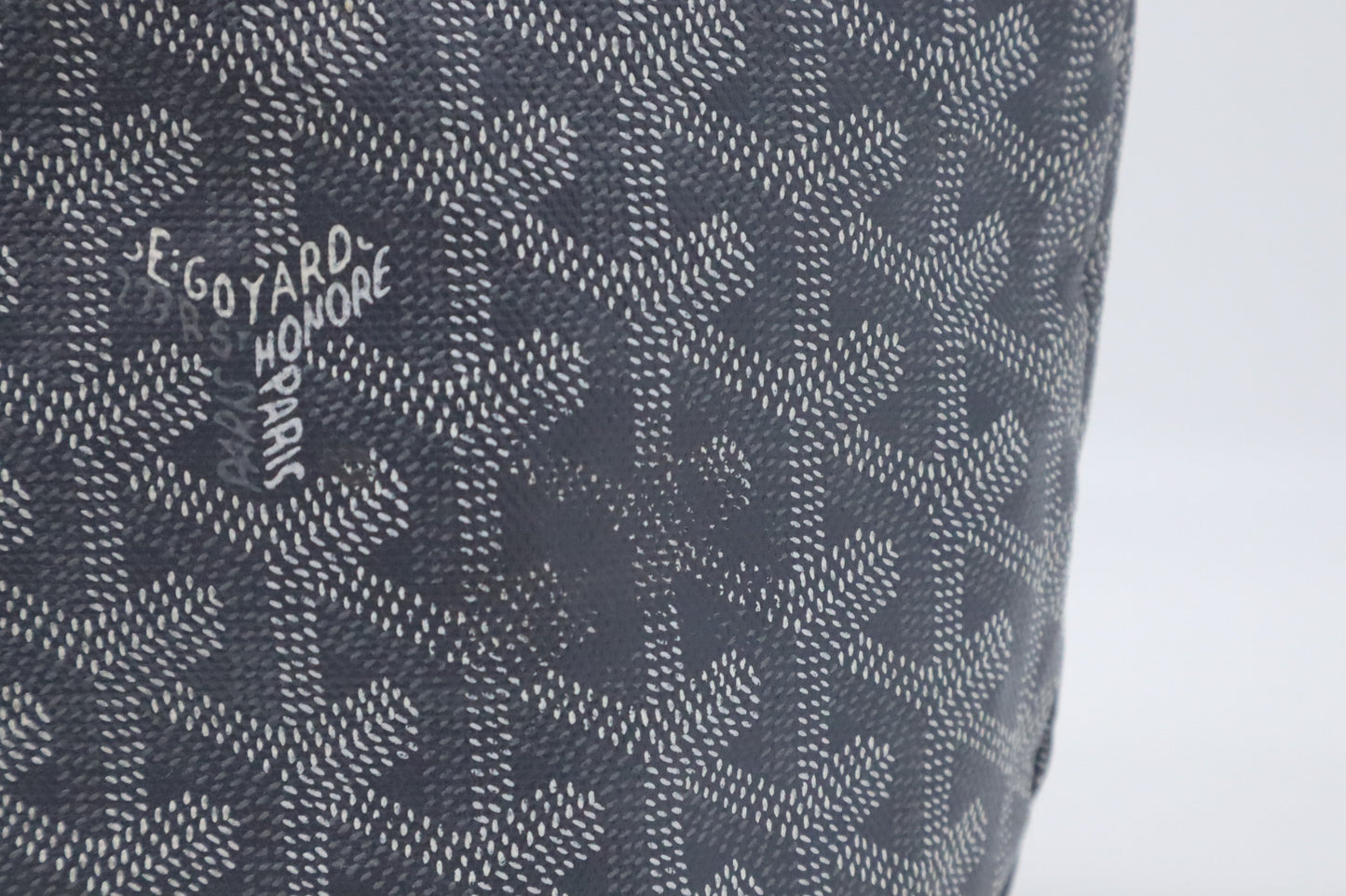 Goyard Saint Louis PM in Grey Goyardine Canvas