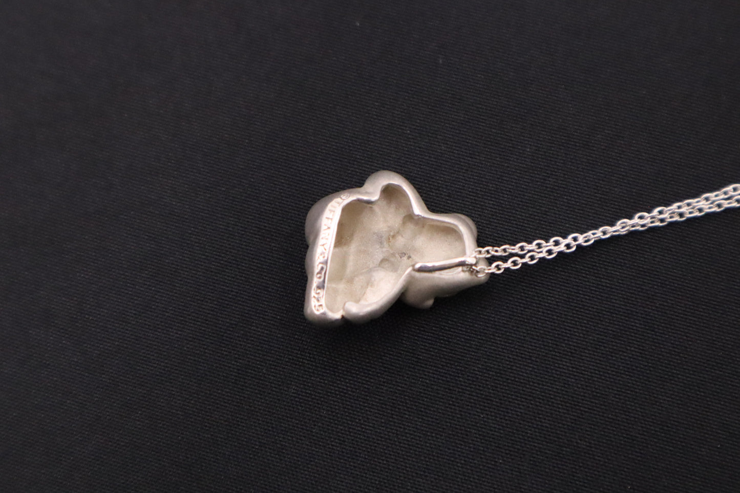 Tiffany & Co. Teddy Bear Necklace in Sterling Silver