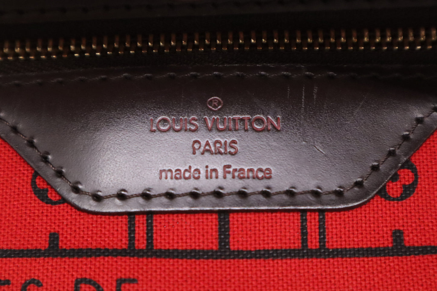 Louis Vuitton Neverfull PM in Damier Ebene Canvas