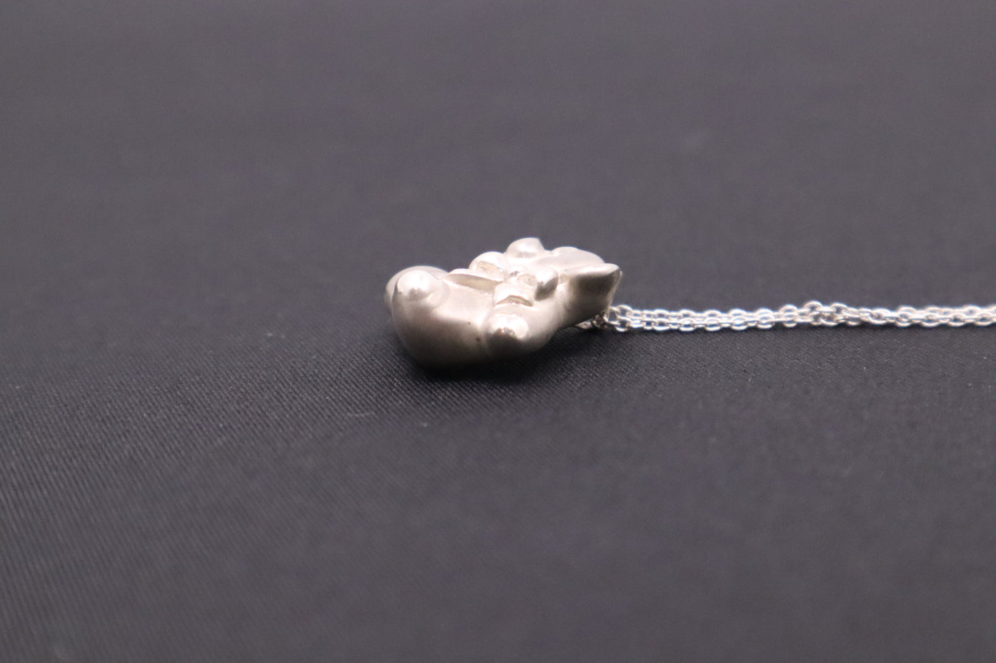 Tiffany & Co. Teddy Bear Necklace in Sterling Silver