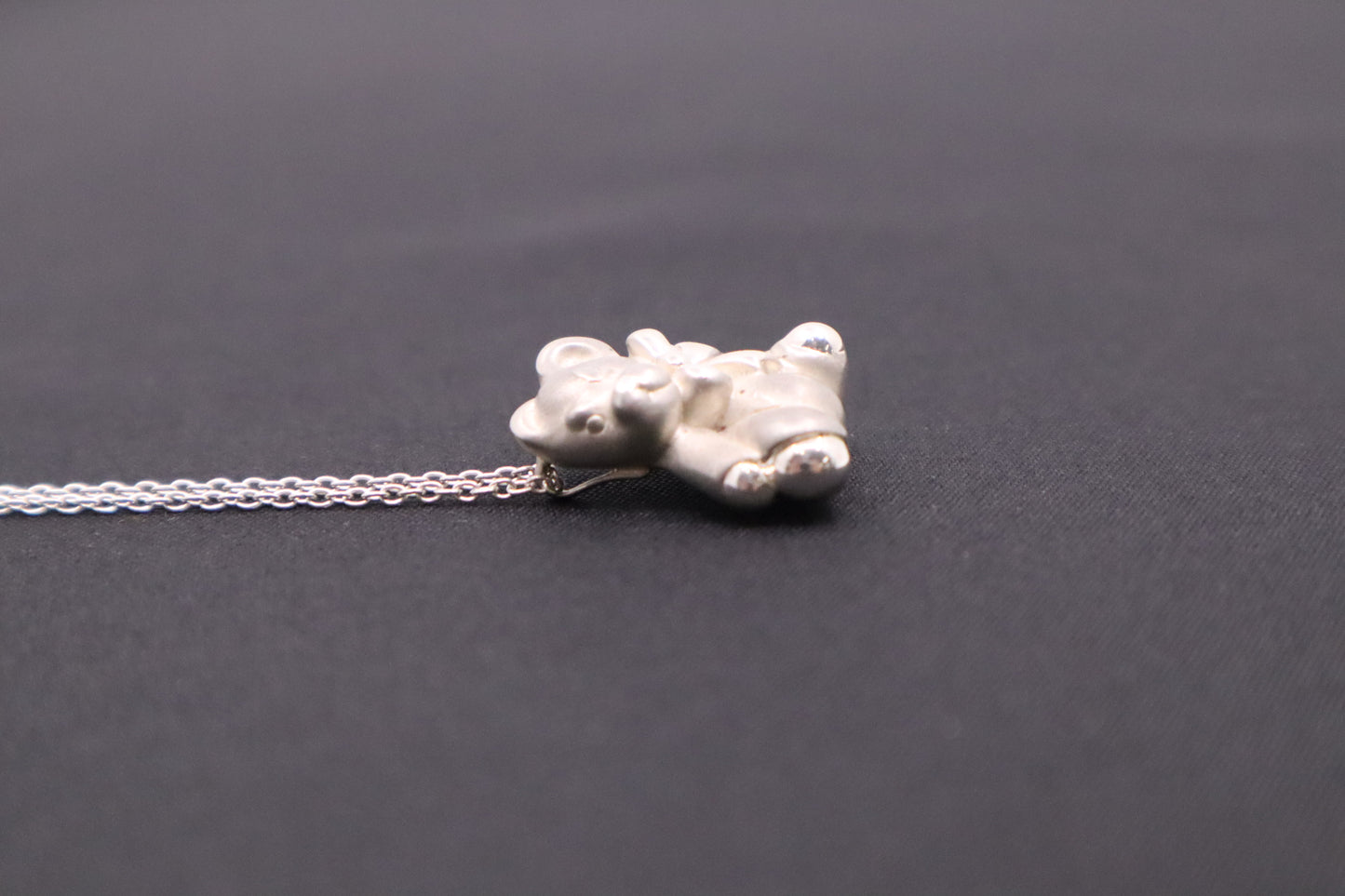 Tiffany & Co. Teddy Bear Necklace in Sterling Silver