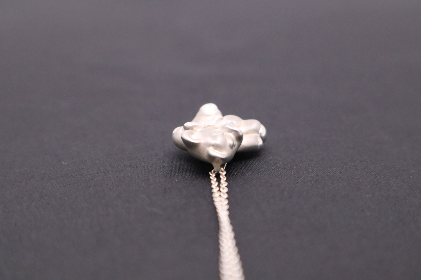 Tiffany & Co. Teddy Bear Necklace in Sterling Silver